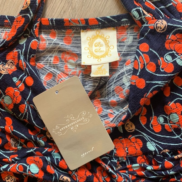 NWT Anthropologie Rio Rac Cherry Halter Top S - Picture 8 of 12